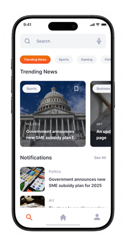 Mobile App Screenshot 1